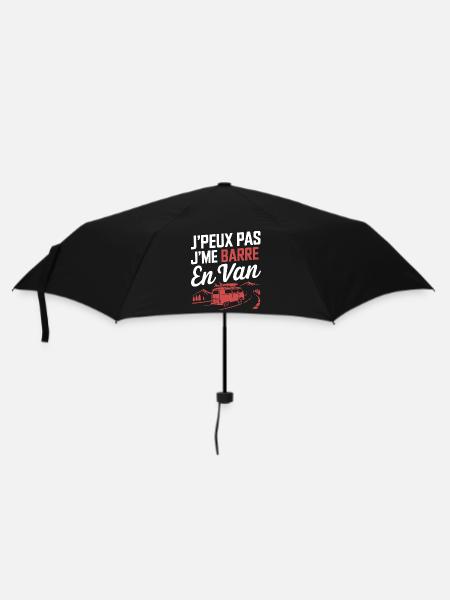 j'peu pas j'me barre en Van - Parapluie standard - noir