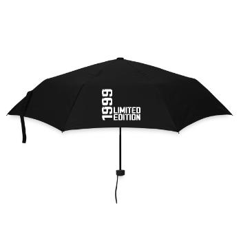 Legendär seit 1999 Geburtstagsgeschenk 1999 - Regenschirm (klein) - Schwarz - Vorne