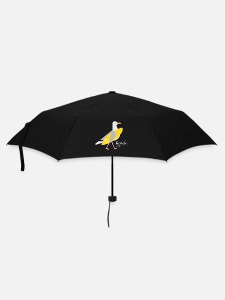 Surfer Mouette - Parapluie standard - noir