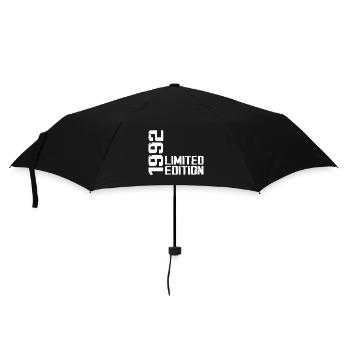 Legendär seit 1992 Geburtstagsgeschenk 1992 - Regenschirm (klein) - Schwarz - Vorne