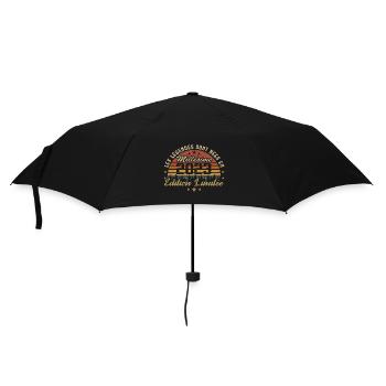 Millésime 2023 Cadeau 1e Anniversaire 1 ans - Parapluie standard - noir - Devant