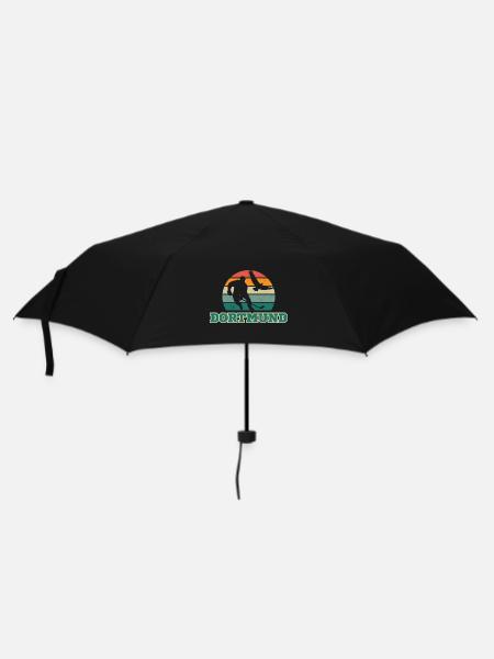 Dortmund, meine Stadt! - Regenschirm (klein) - Schwarz