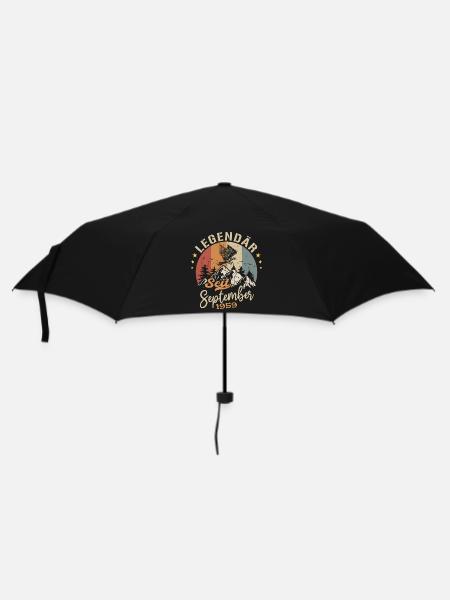September 1959 - September 1959 Jahrestag 1959 - Regenschirm (klein) - Schwarz