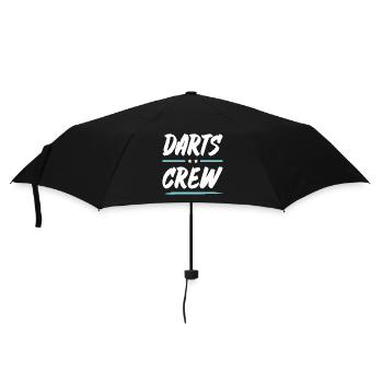 Équipe de fléchettes - Parapluie standard - noir - Devant