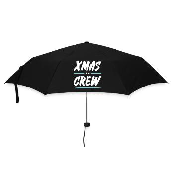 Équipage de Noël - Parapluie standard - noir - Devant
