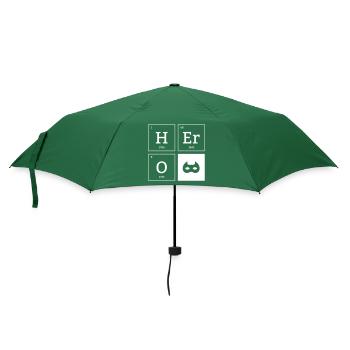 HERO Mask Superhero Elements Cadeau - Parapluie standard - vert bouteille - Devant
