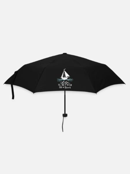 Sailing Sailing Boat Gift - Umbrella (small) - black