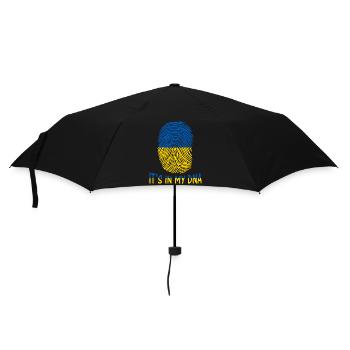 flag of Ukraine it's in my DNA gift idea - Umbrella (small) - black - Front