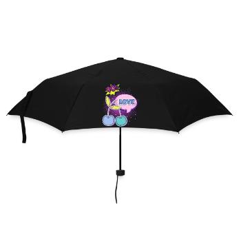 90's Pop art, cadeau original des années 90 - Parapluie standard - noir - Devant