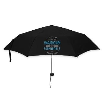 marathon marathonien formidable sport running - Parapluie standard - noir - Devant