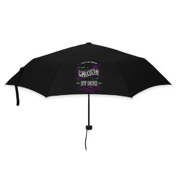 café cadeau d’anniversaire idée blagues - Parapluie standard - noir - Devant