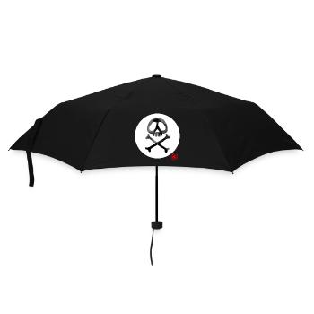 Flagge - Regenschirm (klein) - Schwarz - Vorne
