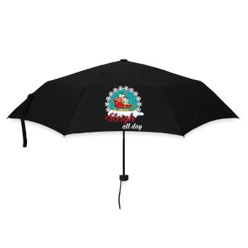 Cadeaux de Noël Noël - Parapluie standard - noir - Devant