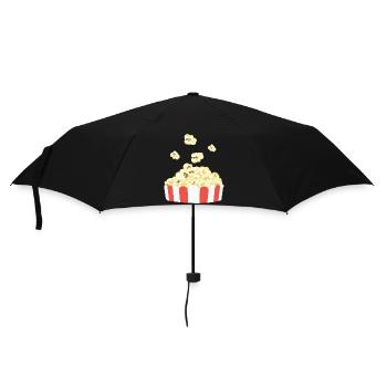 Popcorn Cheatday Movienight Sweet Mood Mood - Parapluie standard - noir - Devant