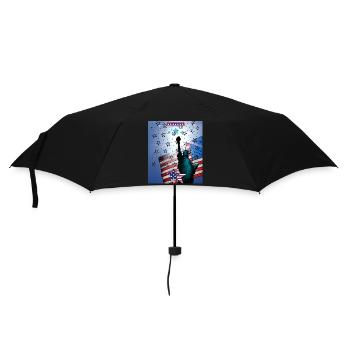 Statue de la Liberté, États-Unis - Parapluie standard - noir - Devant