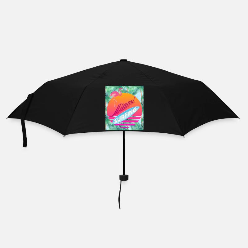 Miami, Florida USA - Umbrella (small) - black