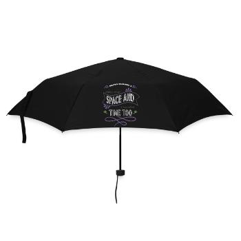 apesanteur drôle astronomie geek astrophysique - Parapluie standard - noir - Devant