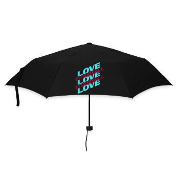 Floorball floorball unihoc "Floorball-love" - Umbrella (small) - black - Front