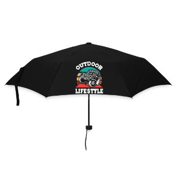 Jeeps Aventure Tout-terrain - Parapluie standard - noir - Devant