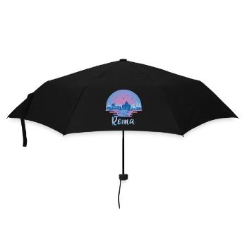 Roma Italia - Rome Skyline - Italie Voyage - Parapluie standard - noir - Devant