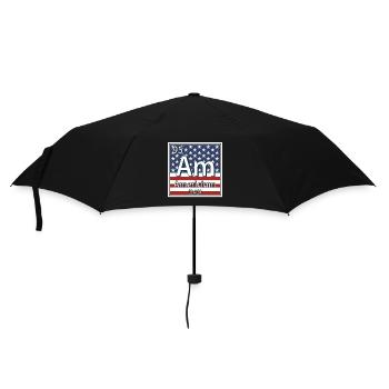 Tableau périodique des éléments américium - Parapluie standard - noir - Devant