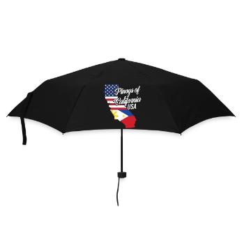 Les Philippins de Californie conçoivent pour Proud Fil-Ams - Parapluie standard - noir - Devant