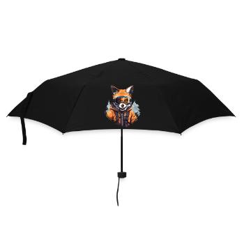 The Skier - Umbrella (small) - black - Front