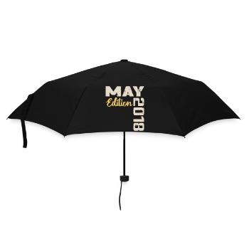 May 2018 Birthday May 2018 Gift May 2018 May - Umbrella (small) - black - Front