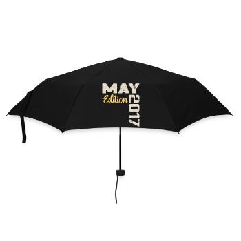 May 2017 Birthday May 2017 Gift May 2017 May - Umbrella (small) - black - Front