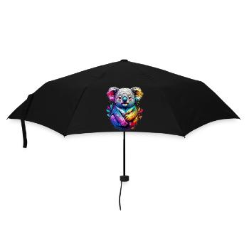 Koala - Regenschirm (klein) - Schwarz - Vorne