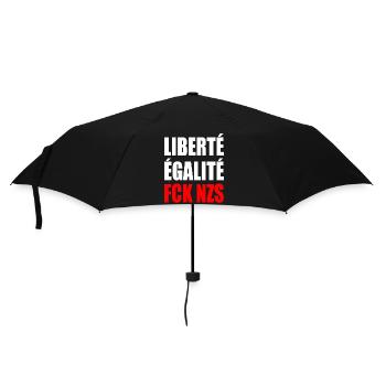 Liberté égalité fck nzs - Parapluie standard - noir - Devant