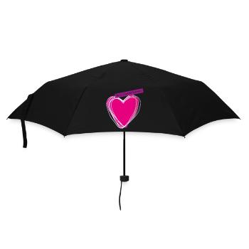 friendsforever - Regenschirm (klein) - Schwarz - Vorne