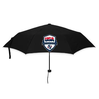 TEAM USA - Umbrella (small) - black - Front