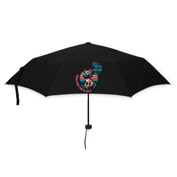 Hunde Training - Regenschirm (klein) - Schwarz - Vorne