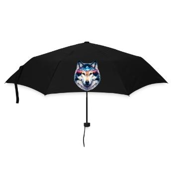 Wolf - Umbrella (small) - black - Front