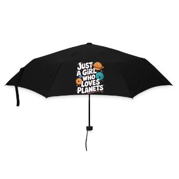 Planète Système solaire Astronomie Espace - Parapluie standard - noir - Devant