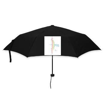 Fregate Magnifizens - Regenschirm (klein) - Schwarz - Vorne