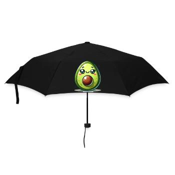 Avocado Comic - Umbrella (small) - black - Front