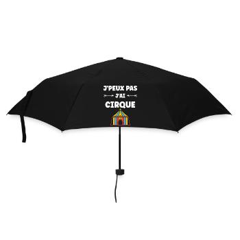 Humour cirque - Parapluie standard - noir - Devant