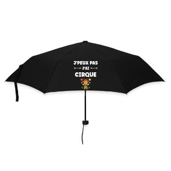 Humour cirque - Parapluie standard - noir - Devant