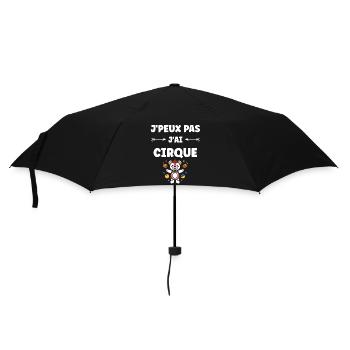 Humour cirque - Parapluie standard - noir - Devant