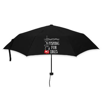 Fishing For Likes - Umbrella (small) - black - Front