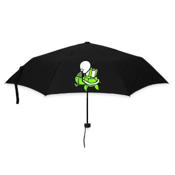 Water Turtle Birthday Party Balloon Hat - Umbrella (small) - black - Front