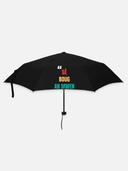 Creole T-shirt "Sé boug an mwen" – Complicity - Umbrella (small) - black