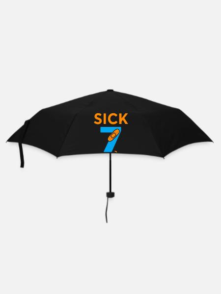 Sick Seven Meme Tee Six Seven - Umbrella (small) - black