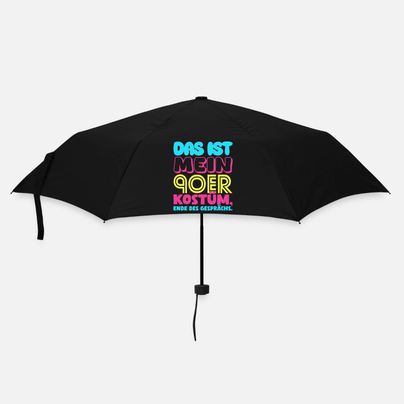 C’est mon carnaval costumé des années 90 - Parapluie standard - noir
