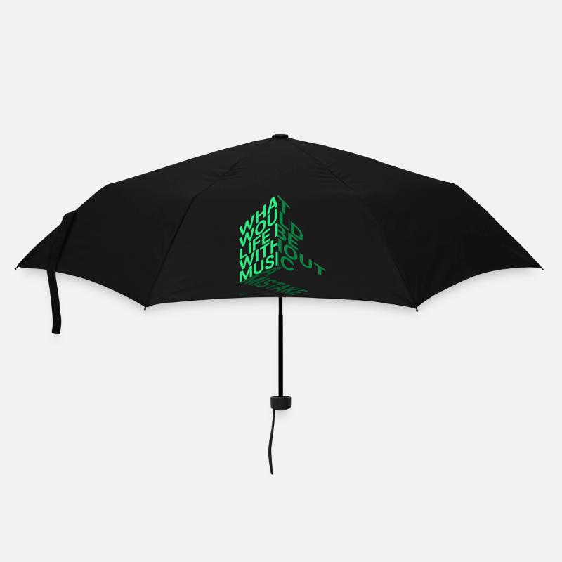 Quelle serait la vie ? - Parapluie standard - noir