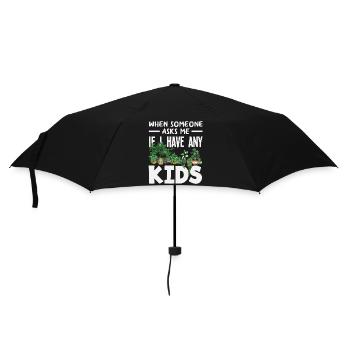 Cadeaux pour les jardins et les amoureux des plantes - Parapluie standard - noir - Devant