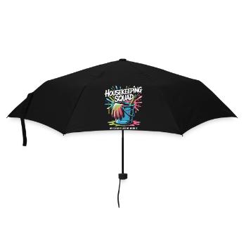 Funny Cleaning Design - Umbrella (small) - black - Front