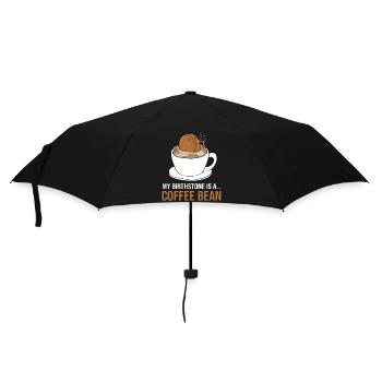 Barista Espresso Coffee Caffeine - Umbrella (small) - black - Front